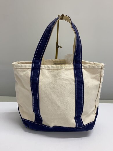 商品画像：トートバッグ/キャンバス/ネイビー/無地/MADE IN USA/汚れ有/112635// 1
