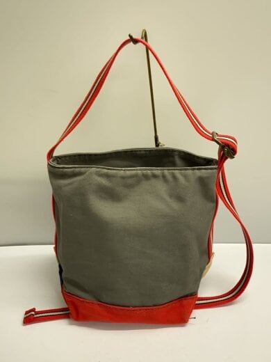 商品画像：ショルダーバッグ/キャンバス/グレー/無地/52250-11 3