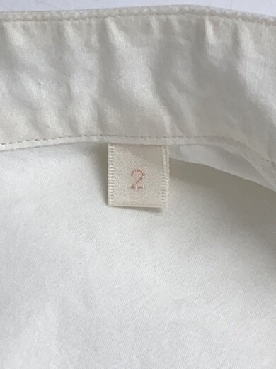 商品画像：バンドカラーシャツ/長袖シャツ/2/コットン/ホワイト/T01-02002 4