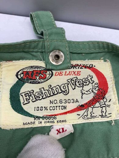 商品画像：WORLD FAMOUS SANFOLIZED/フィッシングベスト/XL/コットン/グリーン// 3