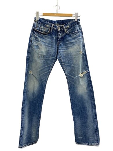 商品画像：ストレートパンツ/28/デニム/ブルー/スタッズ/0292AP14 1