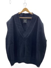 ニットベスト(厚手)/--/--/ブラック