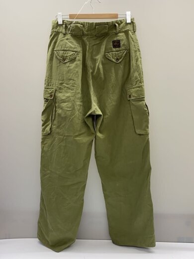商品画像：カーゴパンツ/34/コットン/カーキ/三つ星タグ/MADE IN USA/514813553CM 2