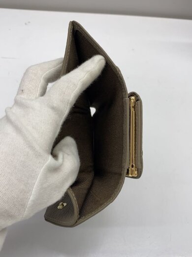 商品画像：3つ折り財布/--/グレー/無地/レディース 6