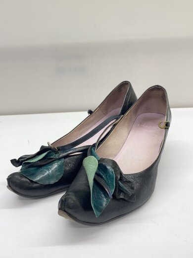 商品画像：パンプス/38/ブラック/レザー/58179 2