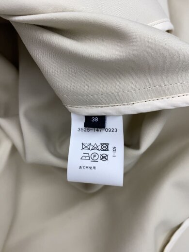 商品画像：コート/38/コットン/ベージュ/タグ付き/3525-147-0923 4
