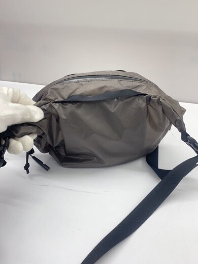 商品画像：ショルダーバッグ/ナイロン/グレー 3