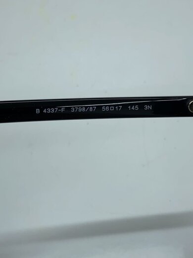 商品画像：サングラス/--/セルロイド/ブラック/ブラック/メンズ/B4337-F 5