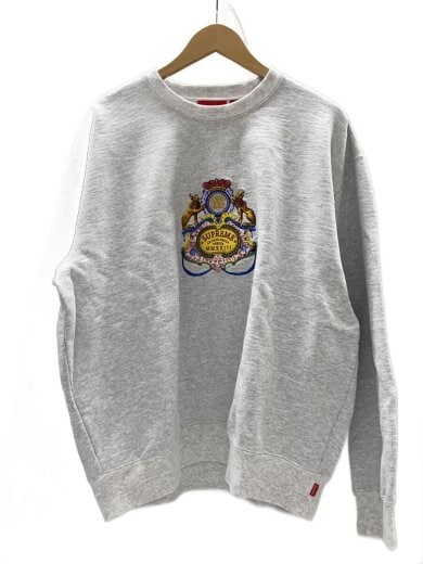 商品画像：Crest Crewneck/スウェット/L/コットン/グレー 1