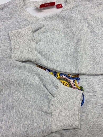 商品画像：Crest Crewneck/スウェット/L/コットン/グレー 8