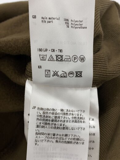 商品画像：20AW/TECH SWEAT CREW/スウェット/L/ポリエステル/ブラウン/無地/BE-56020W 5