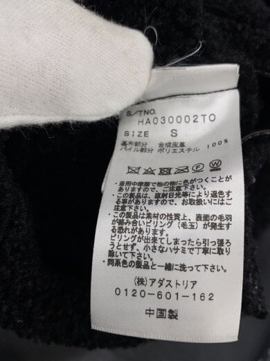 商品画像：フライトジャケット/S/ポリエステル/ブラック/無地/HA030002TO 4