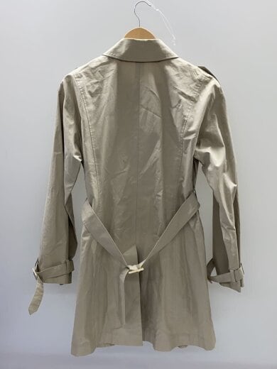 商品画像：トレンチコート/40/コットン/ベージュ/無地/432-57019 2