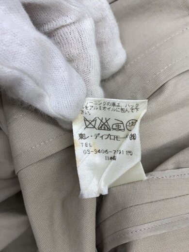 商品画像：トレンチコート/40/コットン/ベージュ/無地/432-57019 5