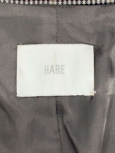 商品画像：テーラードジャケット/FREE/ポリエステル/グレー/チェック/HAL07061AD 3