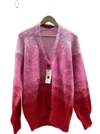 商品画像：カーディガン(厚手)/FREE/ウール/マルチカラー/21222365202 1