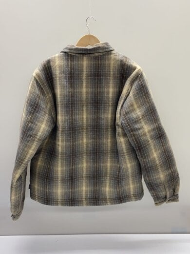 商品画像：ジャケット/L/コットン/ベージュ/チェック/1110084 2