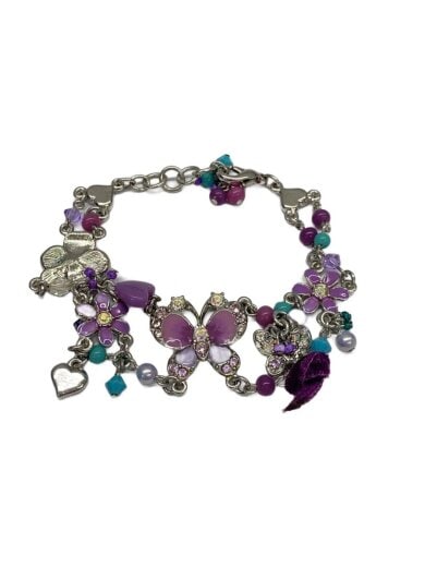 商品画像：ブレスレット/--/パープル/レディース 1