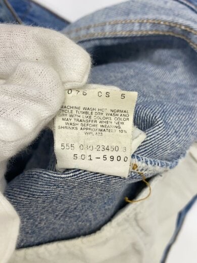 商品画像：501/ストレートパンツ/34/デニム/ブルー/90s/MADE IN USA/バレンシア製/501-5900 6