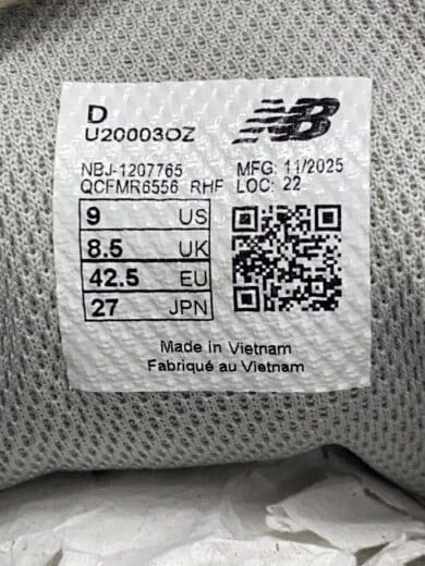商品画像：ローカットスニーカー/27cm/グレー/U20003OZ// 5