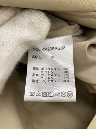 商品画像：コート/FREE/ポリエステル/ベージュ/無地/km23spg02// 4