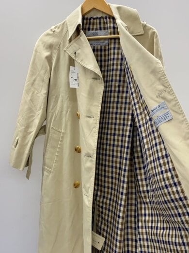 商品画像：Aqua5/トレンチコート/--/コットン/ベージュ/MADE IN ENGLAND/汚れ有 3