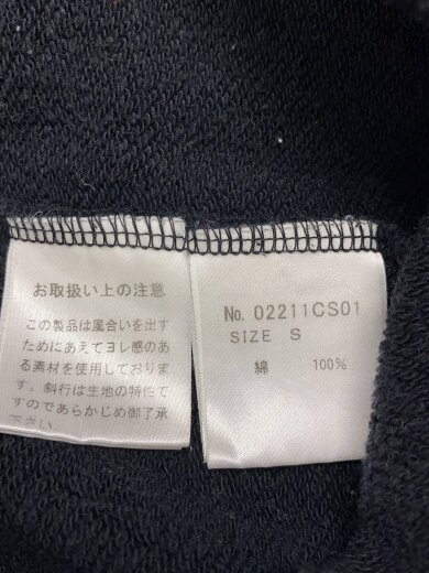 商品画像：スウェット/S/コットン/ブラック/02211CS01 4