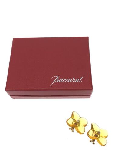 画像：Baccaratオルテンシア_クリスタルフラワーイヤリング/イヤリング/--/ORN/レディース/750刻印5