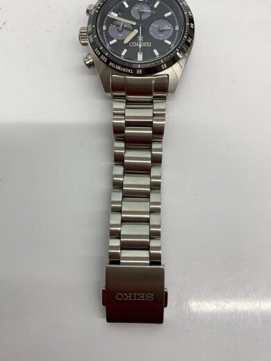 商品画像：PROSPEX/SPEEDTIMER/クロノグラフ/ソーラー腕時計/BLＫ/V192-0AF0 5