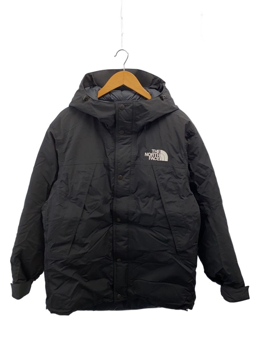 THE NORTH FACE / MOUNTAIN DOWN JACKET_マウンテンダウンジャケット/L/ナイロン/BLK/無地
