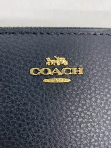 商品画像：2つ折り財布/レザー/NVY/無地/レディース/24848 3