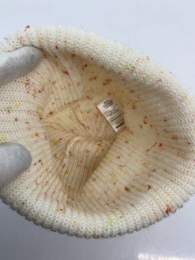 商品画像：22AW/LOOSE GAUGE BEANIE/ニットキャップ/ホワイト 3