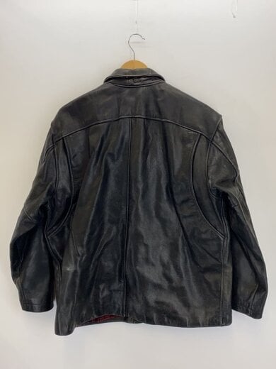 商品画像：レザージャケット・ブルゾン/--/レザー/BLK/無地 2