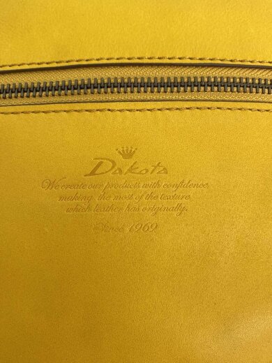 商品画像：ハンドバッグ/レザー/YLW/無地 5