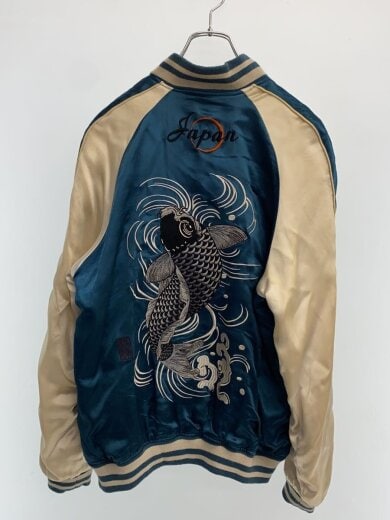 商品画像：鯉×鶴/スカジャン/L/レーヨン/273698 2