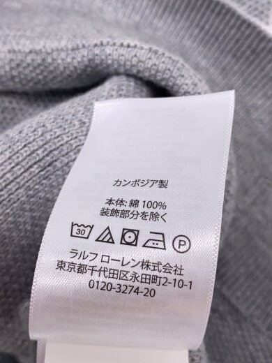 商品画像：ニット・セーター(薄手)/XL/コットン/GRY/無地// 4