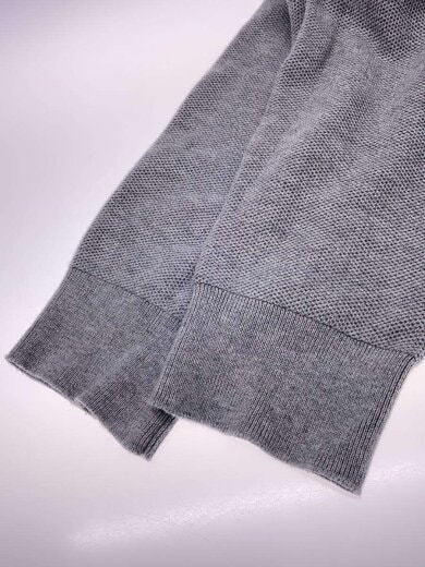 商品画像：ニット・セーター(薄手)/XL/コットン/GRY/無地// 5