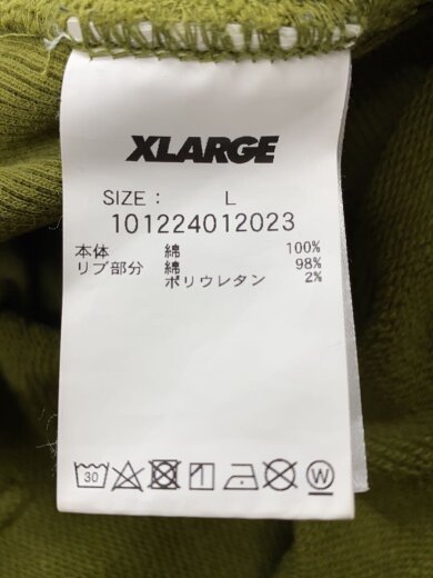 商品画像：GRAFFITI PULLOVER HOODED SWEAT/L/コットン/KHK/101224012023 4