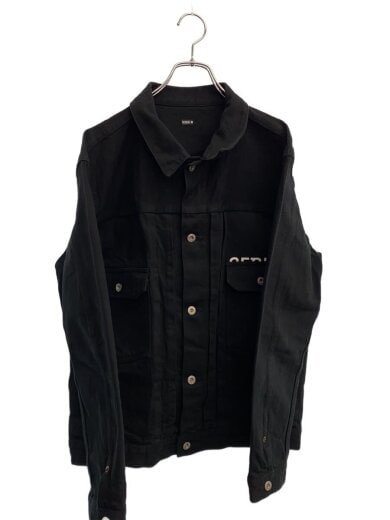 商品画像：×FRAGMENT DESIGN/Gジャン/L/コットン/BLK/無地// 1