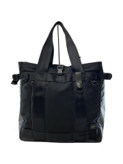 HEAT TOTE BAG/トートバッグ/--/BLK/角スレ有