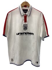 HCW Football Tee/ポロシャツ/M/ポリエステル/WHT