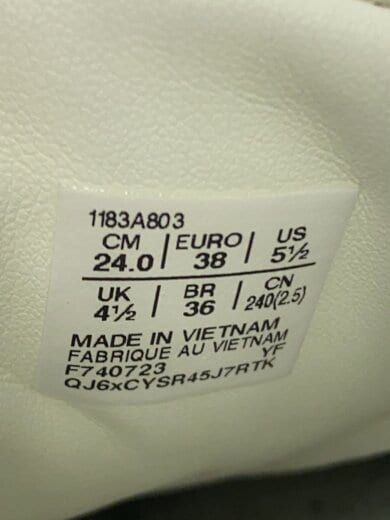 商品画像：ローカットスニーカー/24cm/WHT/レザー/1183A803/GSM 5