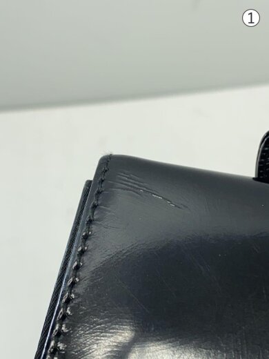 商品画像：ハンドバッグ/ナイロン/BLK/型崩れ・シワ有 7