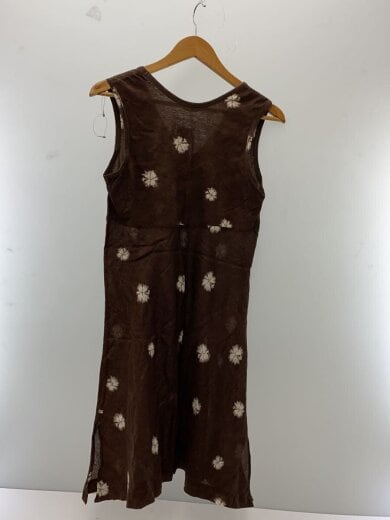 商品画像：ノースリーブワンピース/2/コットン/BRW 2