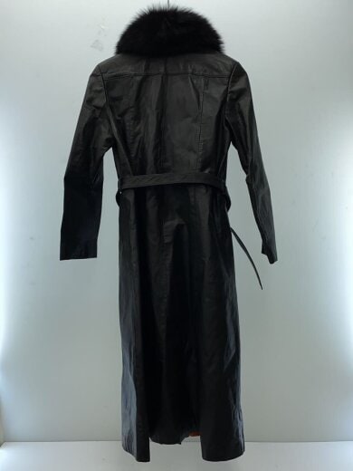 商品画像：ファーコート/--/牛革/BLK 2