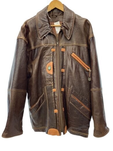 商品画像：DIKARPA/レザージャケット・ブルゾン/48/レザー/BRW 1