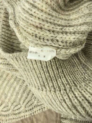 商品画像：BRITISH WOOL NATURALLY/ニット・セーター(厚手)/L/ウール/BEG 4