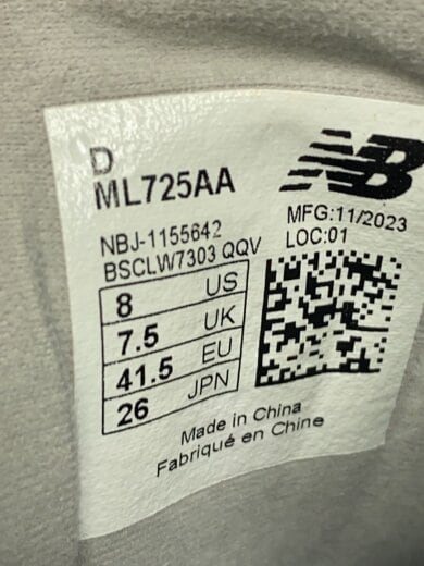 商品画像：ML725/グレー/26cm/GRY 5