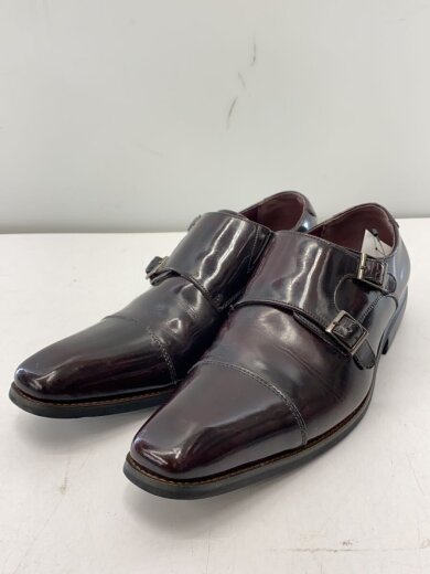 商品画像：S1736/モンク/ドレスシューズ/40/BRD/レザー/TQATS-1 2