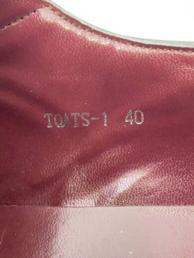 商品画像：S1736/モンク/ドレスシューズ/40/BRD/レザー/TQATS-1 5